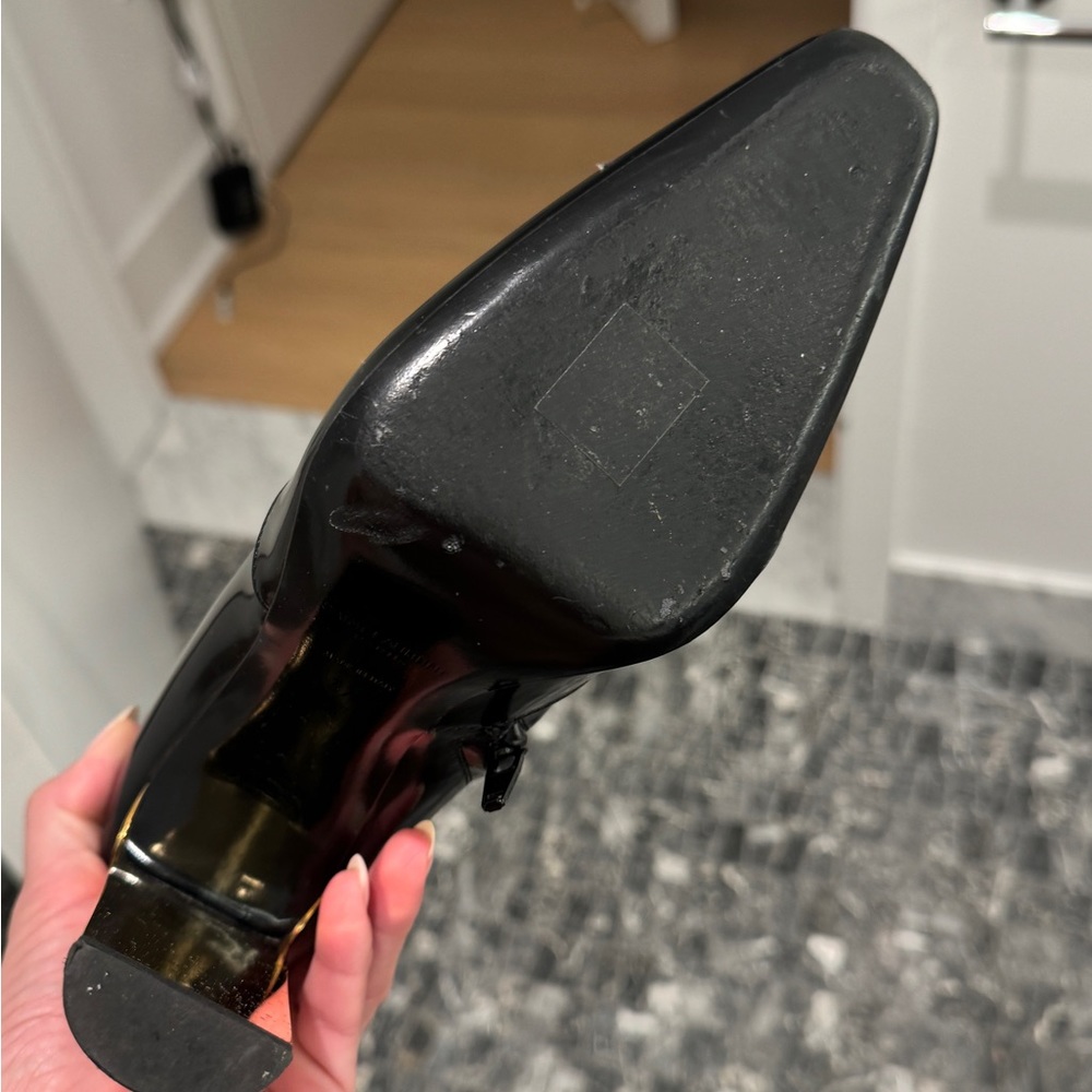 SAINT LAURENT BOOT GOLD HEEL SIZE 37 - Picture 3 of 4